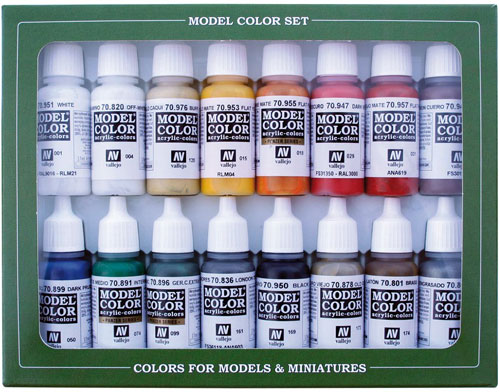 Vallejo Model Color Set: Napoleonic - French & British (17ml)