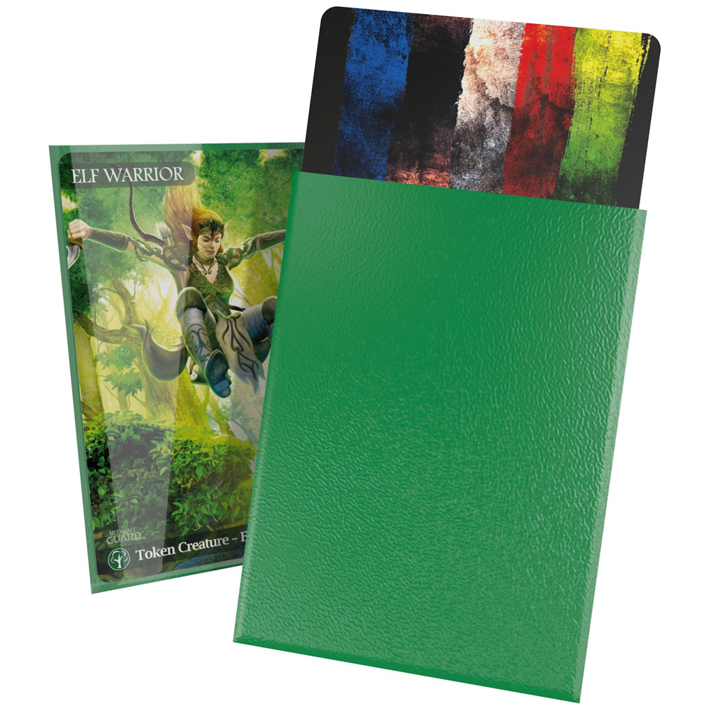 Cortex Standard Size Sleeves: Matte Green (100)