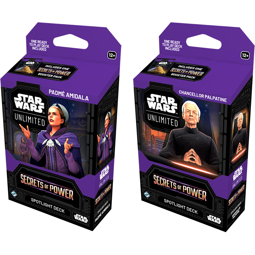 Star Wars Unlimited TCG: Secrets of Power - Spotlight Deck (Set of 2)