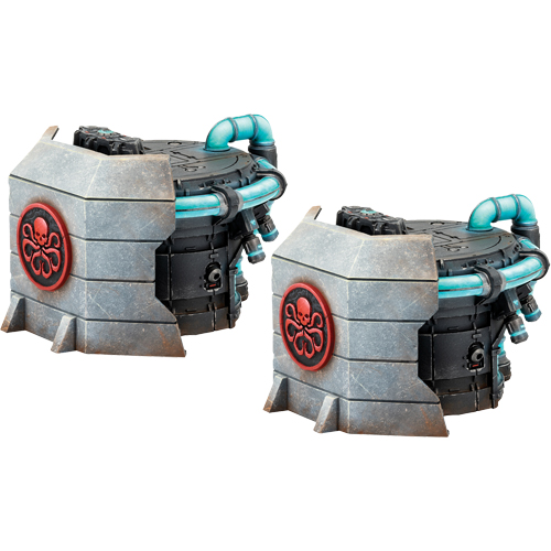 Marvel Crisis Protocol: Hydra Power Station Terrain Pack