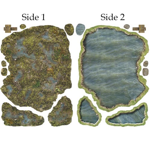 Battle Systems Terrain: Lakes & Bogs