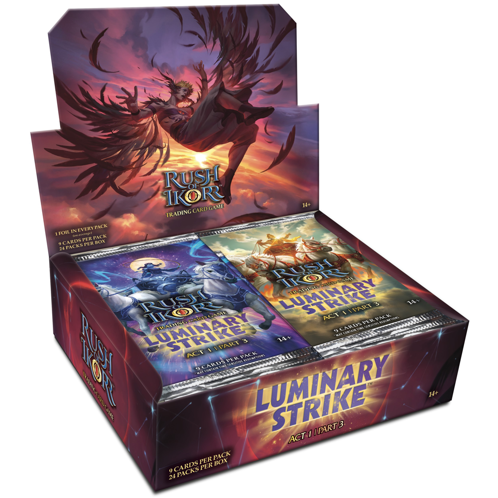 Rush of Ikorr TCG: Act 1 Part 3 Luminary Strike - Booster Box (24) (Preorder)