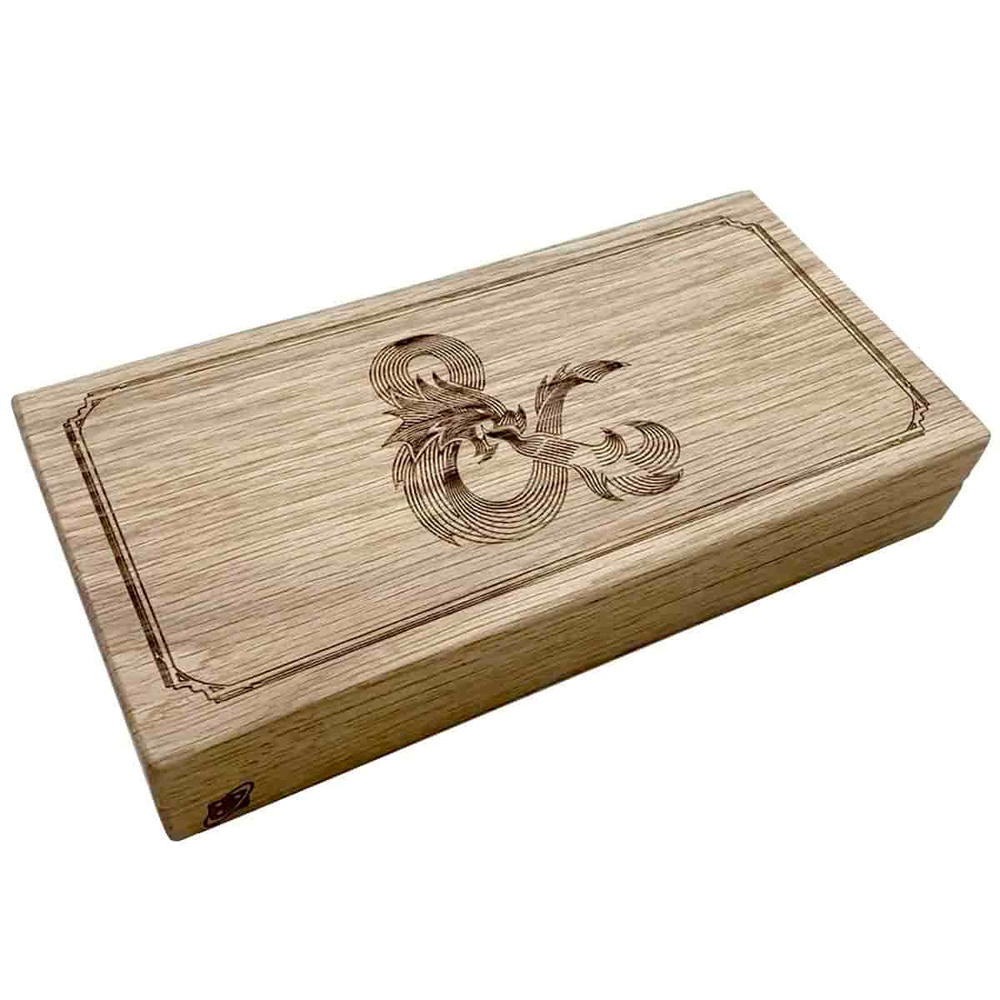 D&D Wooden Dice Vault (Preorder)