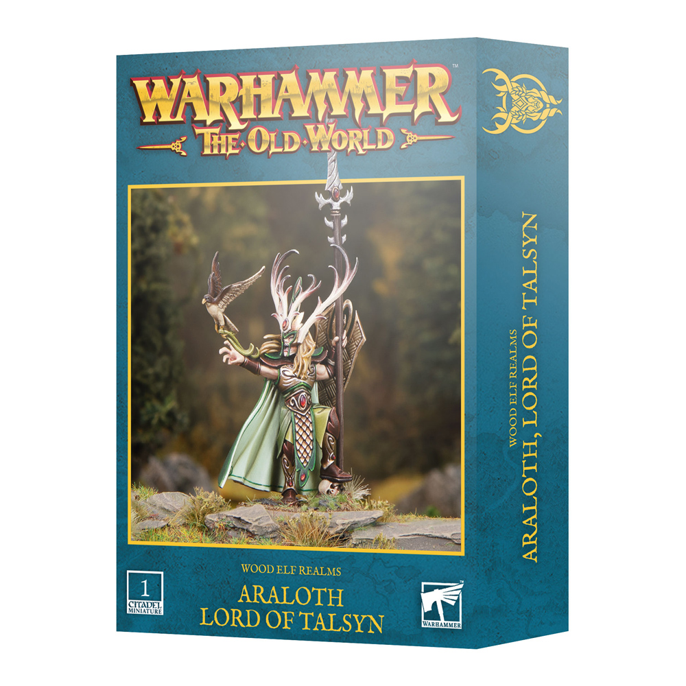 Warhammer The Old World: Wood Elf Realms - Araloth, Lord of Talsyn