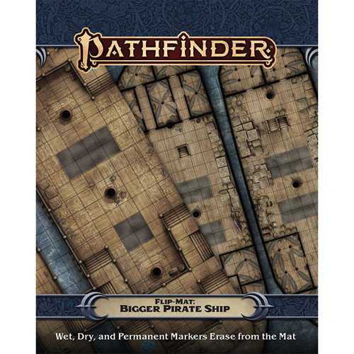 Pathfinder RPG: Flip-Mat - Bigger Pirate Ship