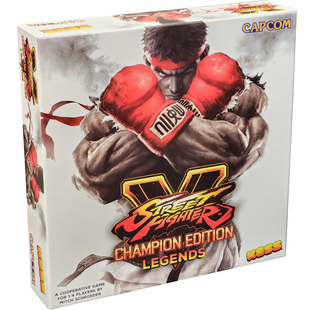 Street Fighter V: Champion Edition Legends Board Game