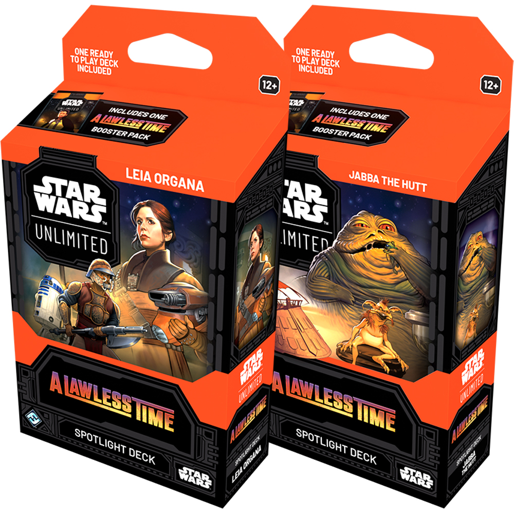 Star Wars Unlimited TCG: A Lawless Time - Spotlight Deck (Set of 2) (New Arrival)