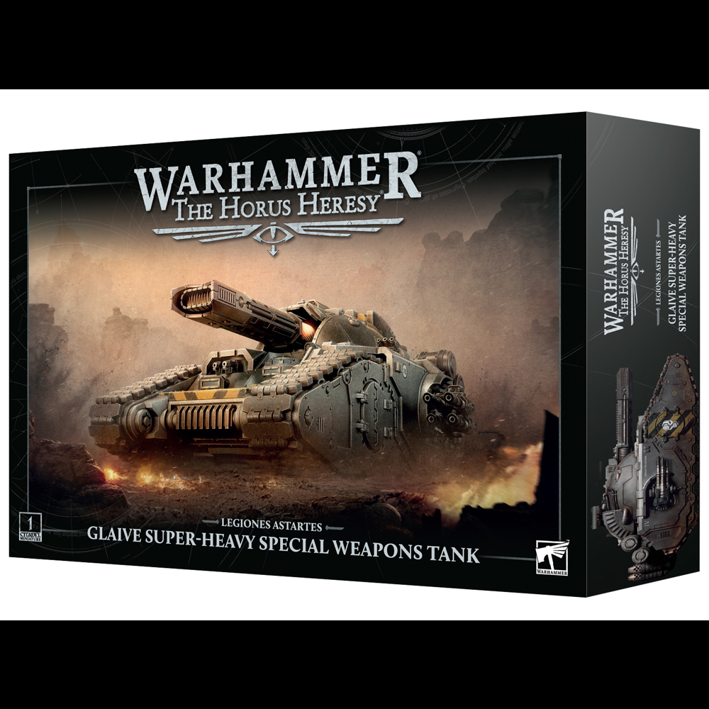 Warhammer Horus Heresy: Legiones Astartes - Glaive Super-Heavy Special Weapons Tank (Preorder)