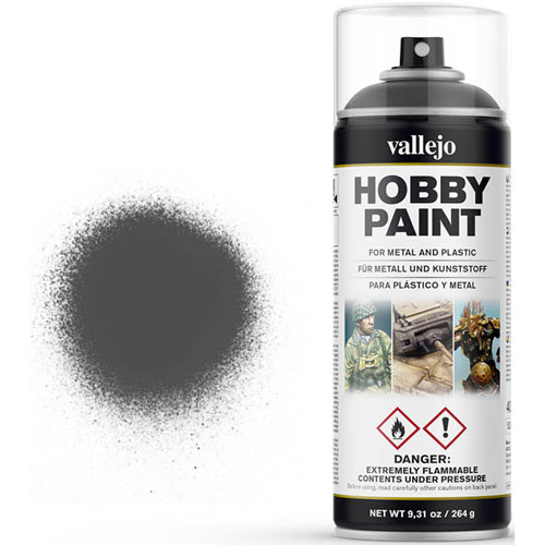 AFV Color Aerosol Primer: Panzer Grey (400ml)
