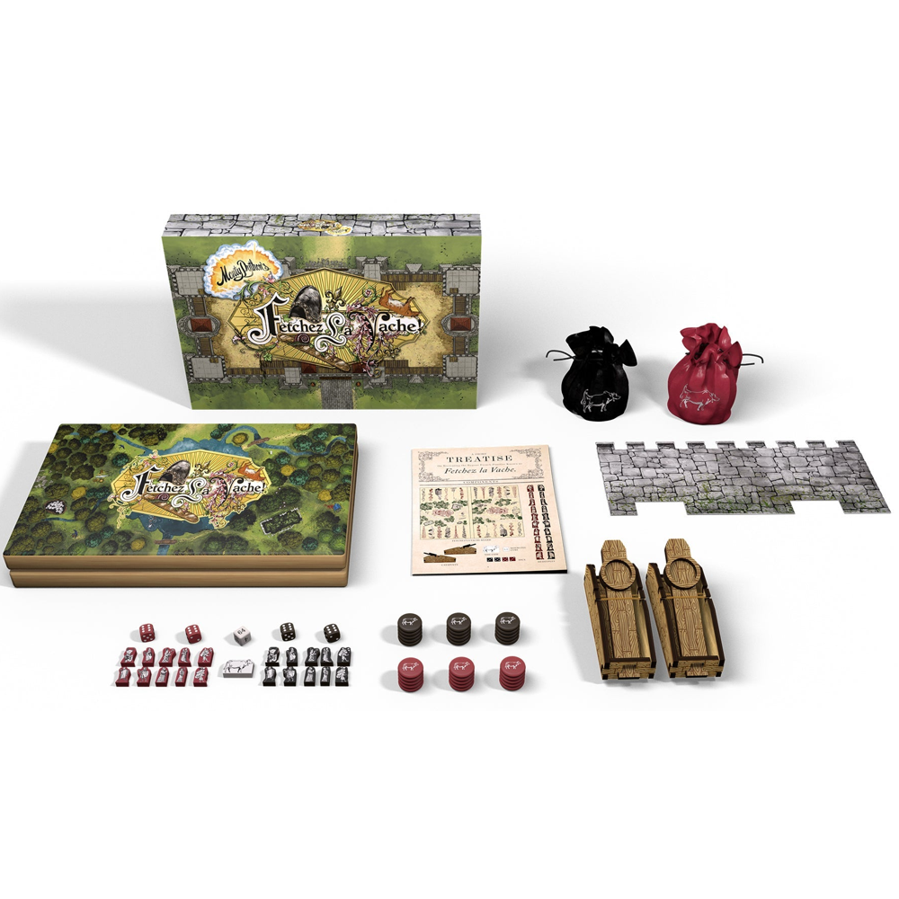 Monty Python RPG: Fetchez la Vache! 3-in-1 Game Set (New Arrival)