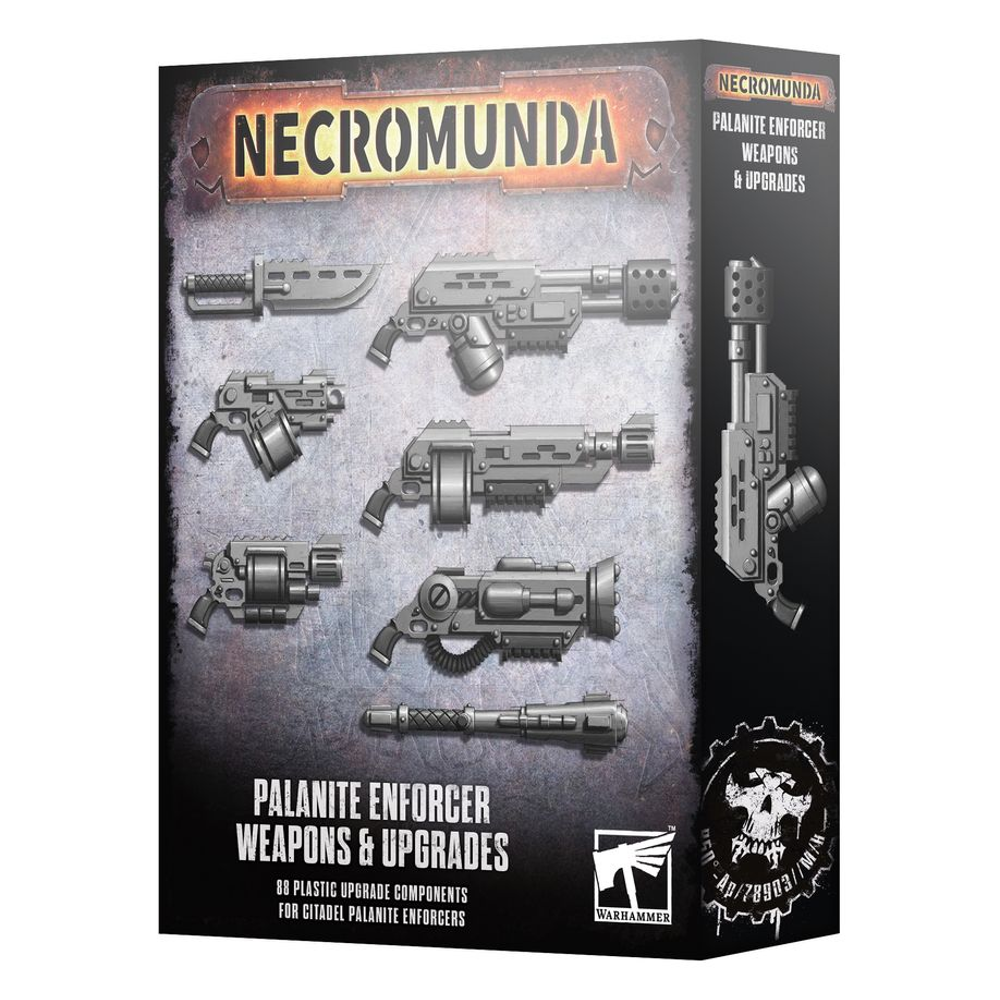 Necromunda: Palanite Enforcer Weapons and Upgrades