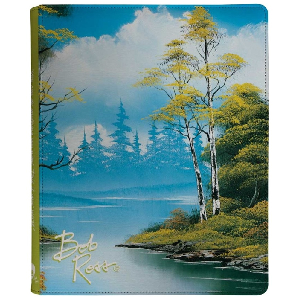 Bob Ross 9-Pocket Zippered Pro-Binder: Lakeside Path