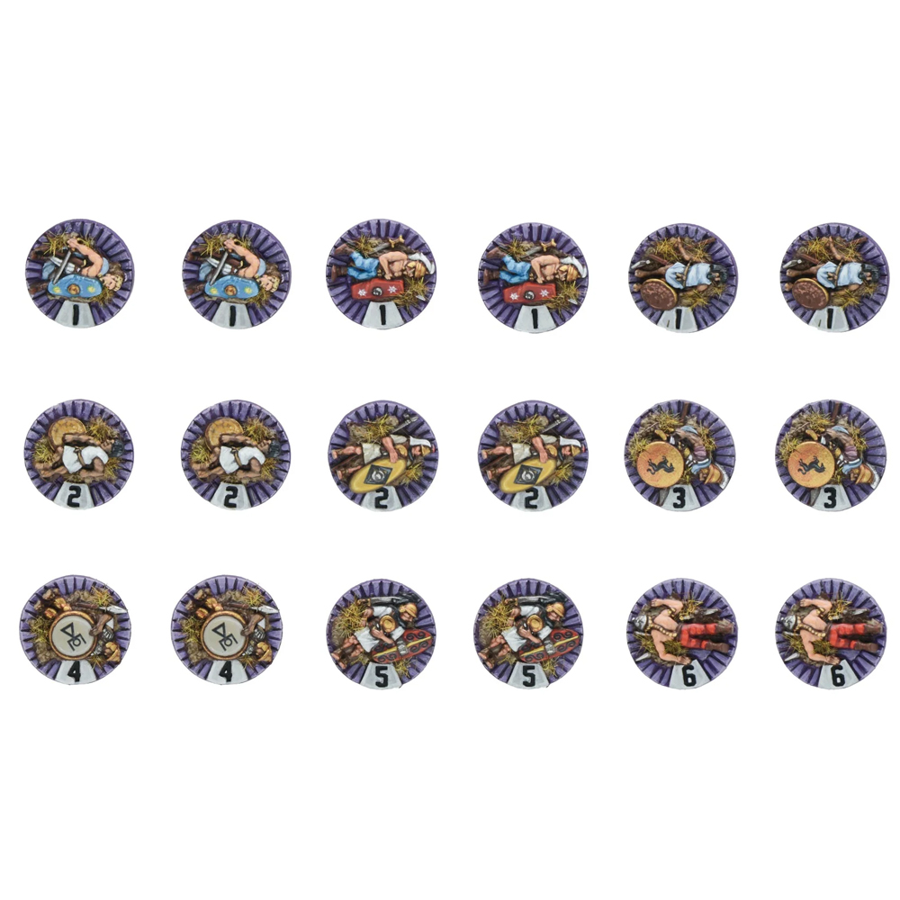 Hail Caesar Epic Battles: Carthaginian Casualty Markers