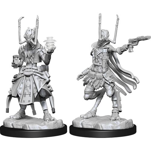 Starfinder Battles Deep Cuts Unpainted Minis: W1 Shirren Technomancer