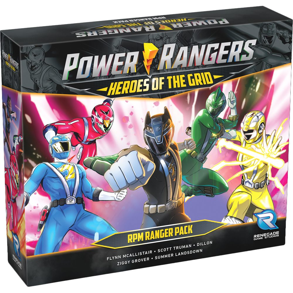 Power Rangers: Heroes of the Grid - RPM Ranger Pack