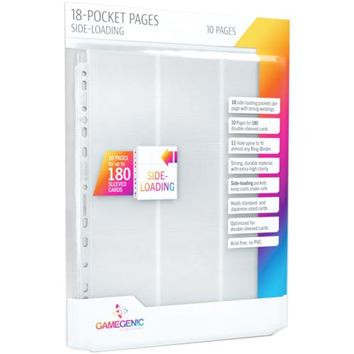 Sideloading 18-Pocket Pages: White (10)
