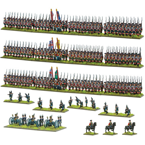 Black Powder Epic Battles: Waterloo - British Highlanders & Riflemen (Clearance)