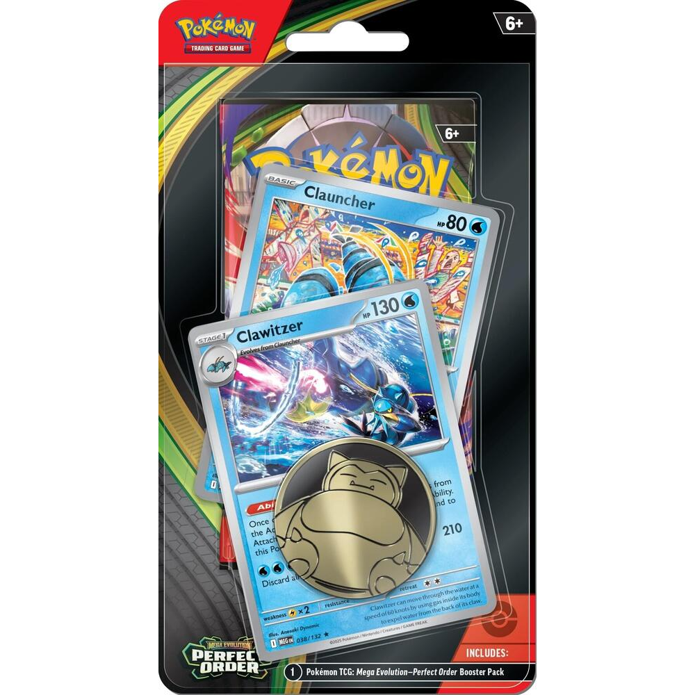 Pokemon TCG: Perfect Order - Premium Checklane Blister (Clawitzer Line) (Preorder)