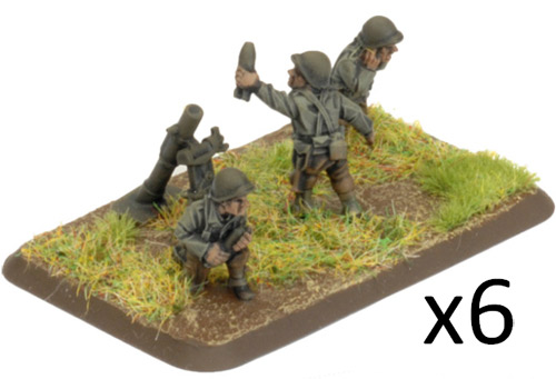 Flames of War: WW2 - 81mm Mortar Platoon