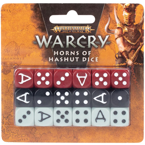 Warcry: Horns of Hashut Dice (18)