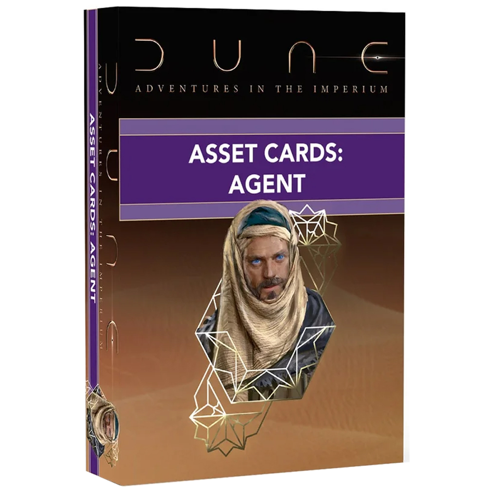 Dune: Adventures in the Imperium RPG - Agent Asset Deck