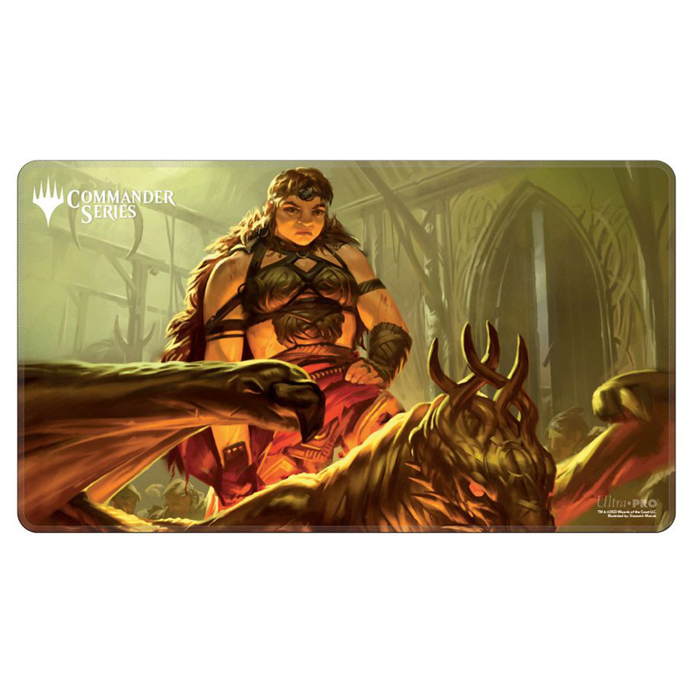 MTG Stiched Edge Playmat: Commander Series - Magda, Brazen Outlaw (Last Chance)