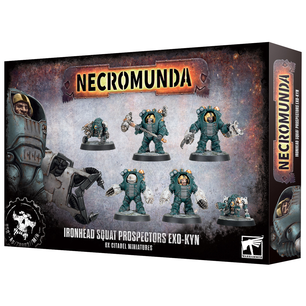 Necromunda: Ironhead Squat Prospectors - Exo-Kyn