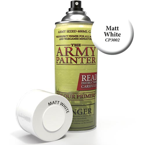 Army Painter Color Primer: Matt White (400ml)