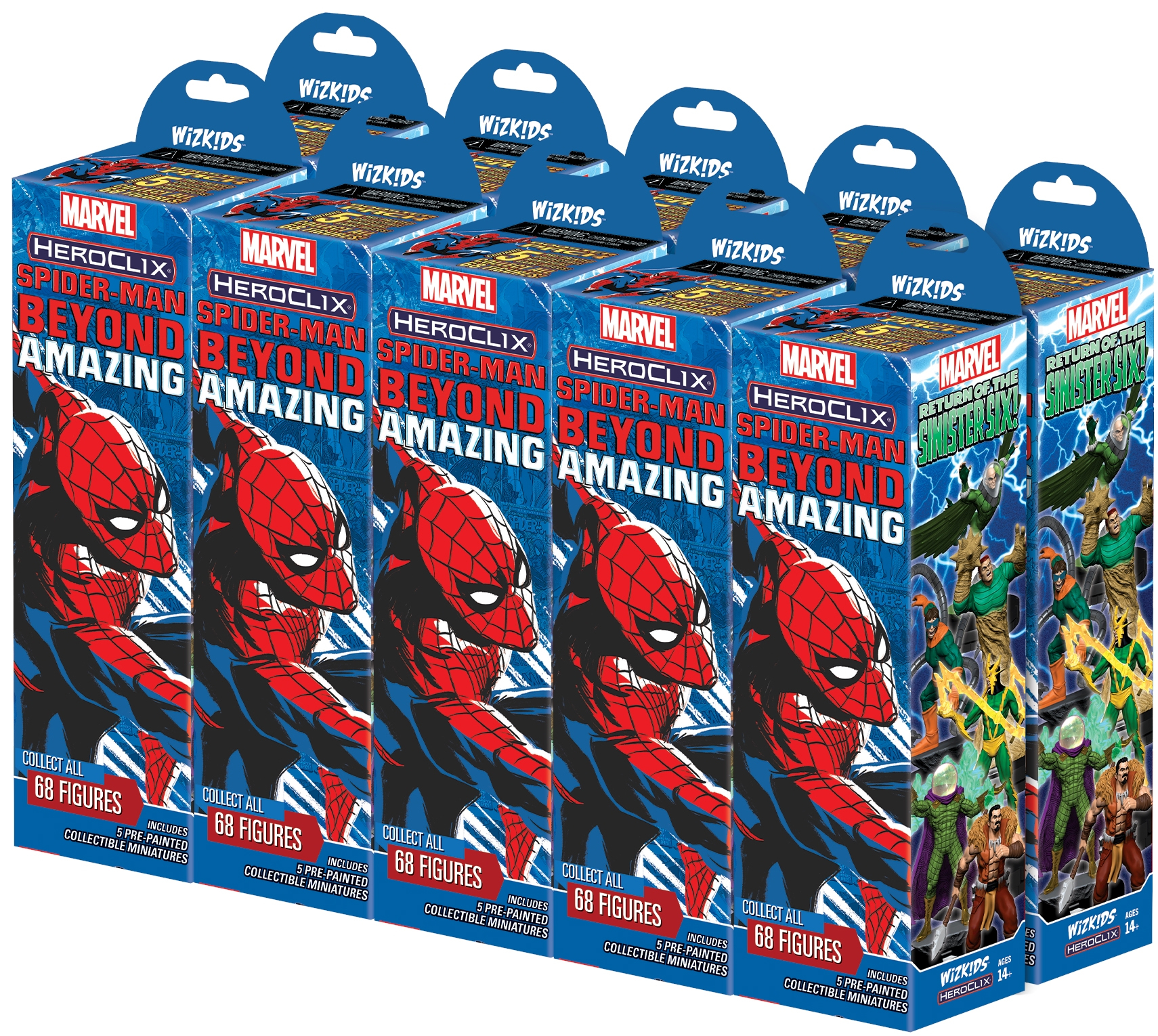Marvel HeroClix: Spider-Man Beyond Amazing - Booster Brick (10)