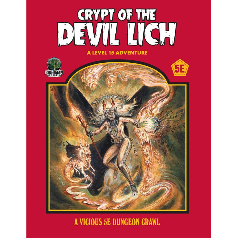 Crypt of the Devil Lich (D&D 5E Compatible) (Softcover)