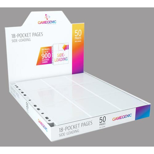 Sideloading 18-Pocket Pages: White (50)