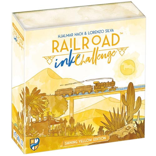 Railroad Ink Challenge: Shining Yellow Edition