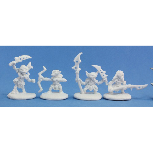 Pathfinder Bones: Pathfinder Goblin Warriors (4)