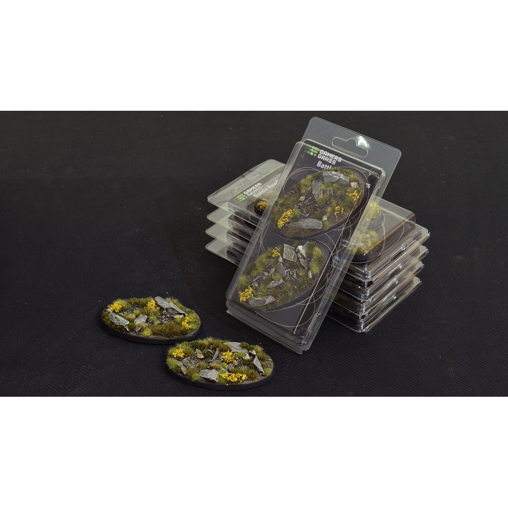 Battle Ready Bases: Highland - Oval 90mm (2)