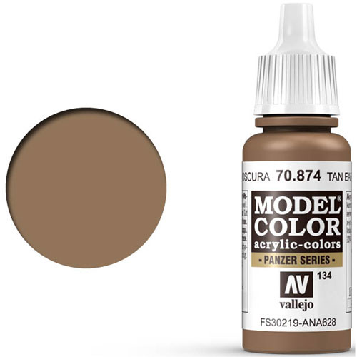 Vallejo Model Color Paint: USA Tan Earth