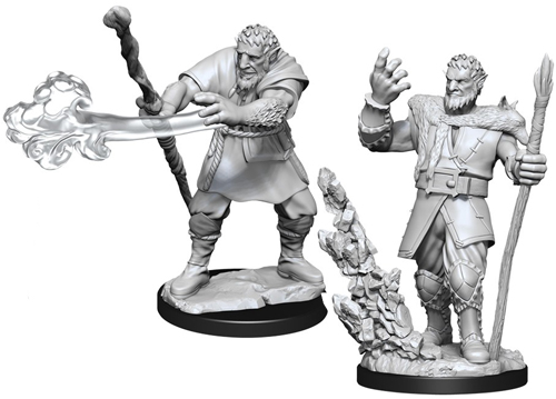 D&D Nolzur's Marvelous Unpainted Minis: W11 Male Firbolg Druid