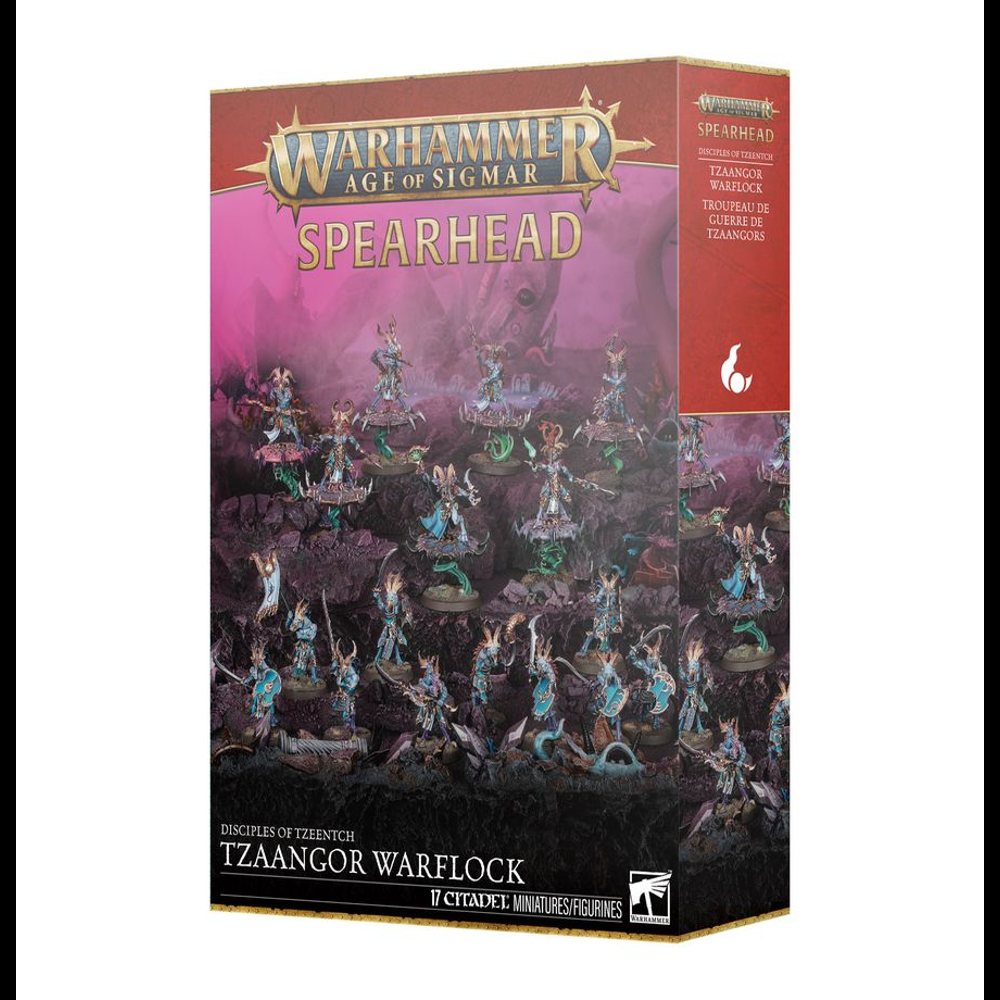 Warhammer Age of Sigmar: Disciples of Tzeentch Spearhead - Tzaangor Warflock (New Arrival)