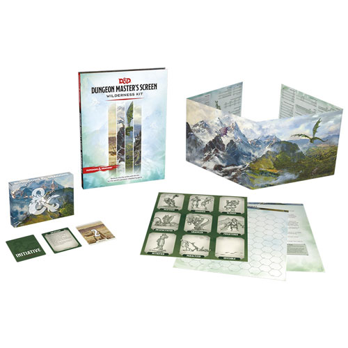 D&D 5E RPG: Dungeon Master's Screen Wilderness Kit