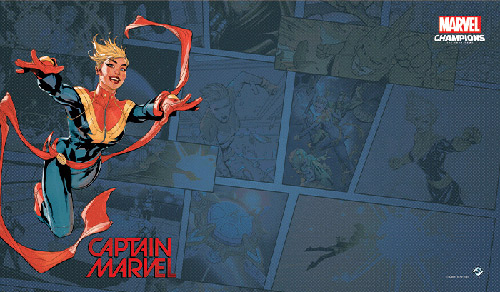 Marvel Champions LCG: Captain Marvel Playmat