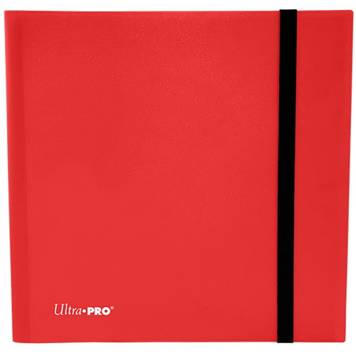 12-Pocket Eclipse Pro-Binder: Apple Red