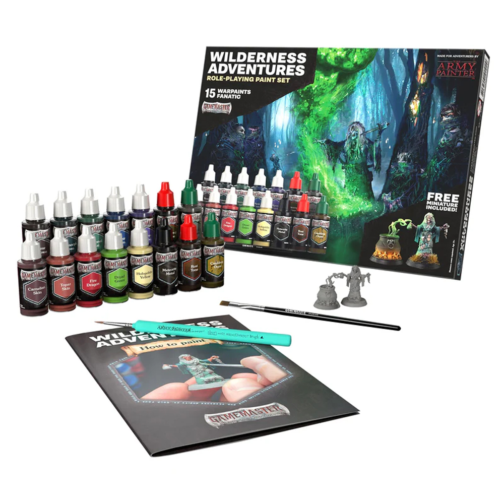 Gamemaster: Wilderness Adventures Role-Playing Paint Set (2024 Version)