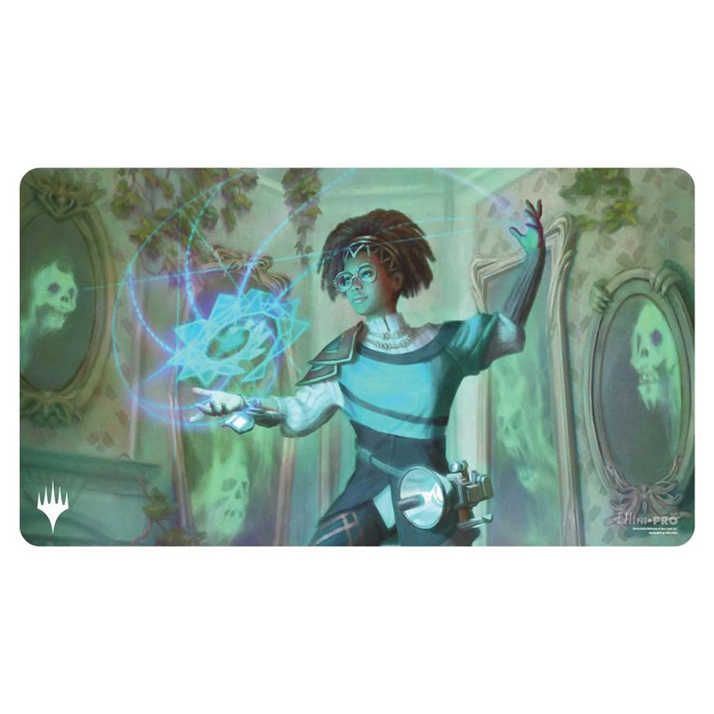 MtG Playmat: Duskmourn - Zimone, Mystery Unraveler (Commander)