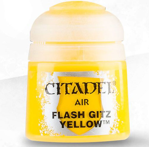 Citadel Air Paint: Flash Gitz Yellow (12ml)
