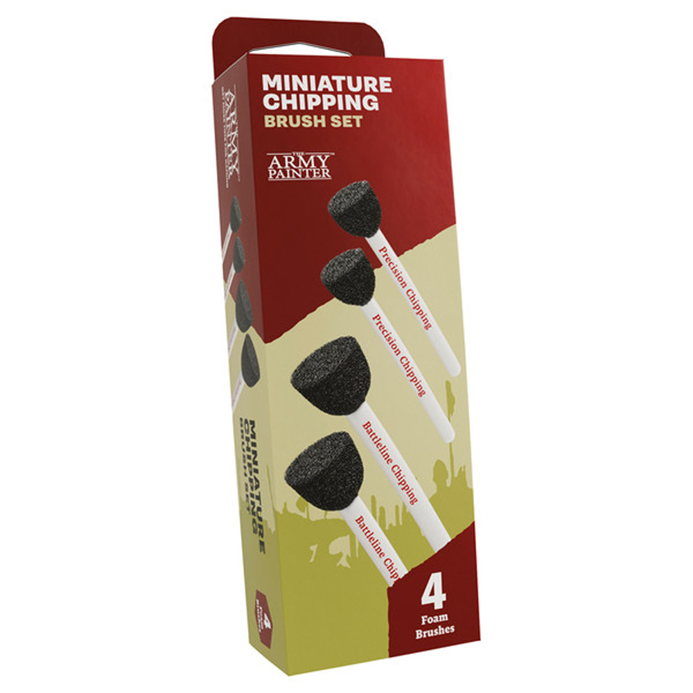 Army Painter Brush: Miniature Chipping Brush Set (New Arrival)
