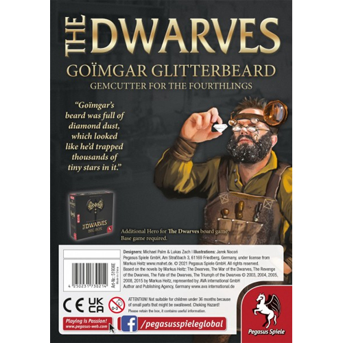 The Dwarves: Goimgar Glitterbeard Character Pack