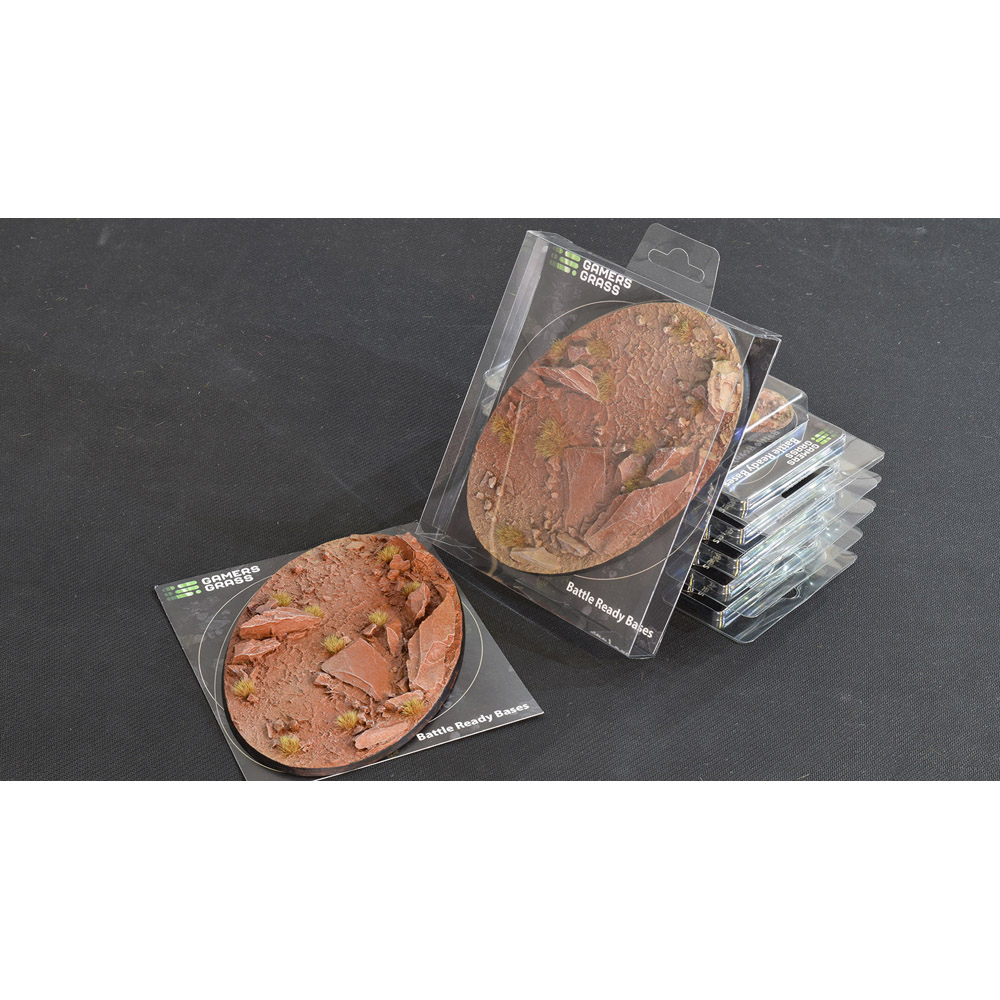 Battle Ready Bases: Badlands - Oval 170mm (1)