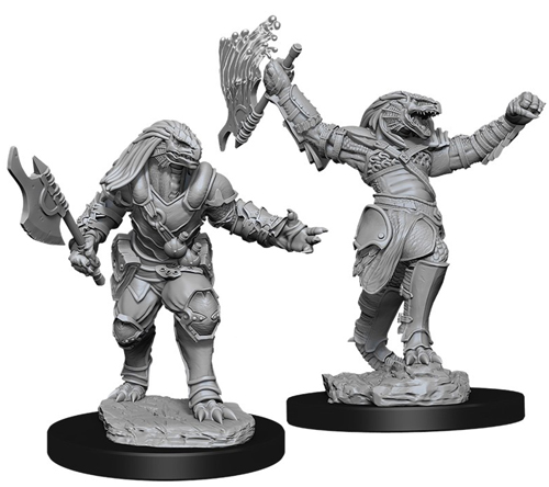 D&D Nolzur's Marvelous Unpainted Minis: W11 Female Dragonborn Fighter