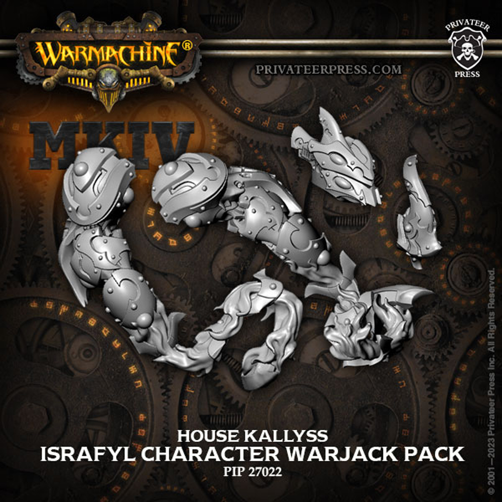 Warmachine MKIV: Dusk House Kallyss - Israfyl, Character Warjack Pack