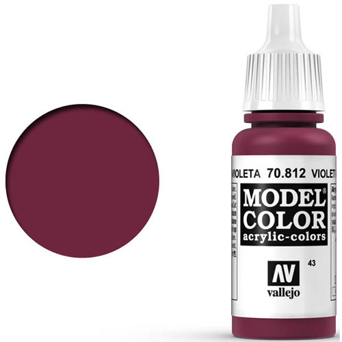 Vallejo Model Color Paint: Violet Red