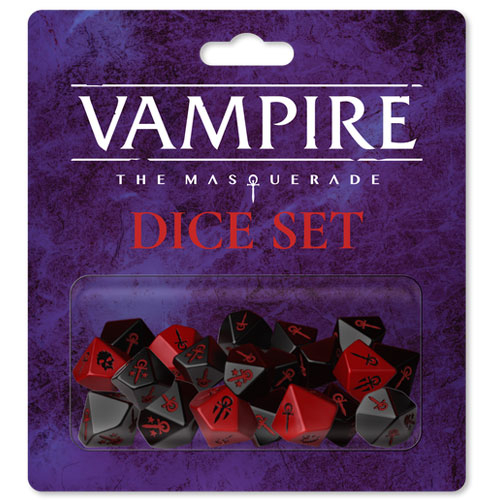 Vampire: The Masquerade 5E RPG: Dice